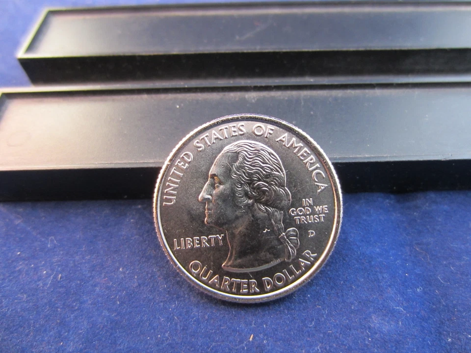 2005-D Kansas Clad Quarter Mint State Unc-BU Satin Finish Upper Grading Range - Image 2 of 2