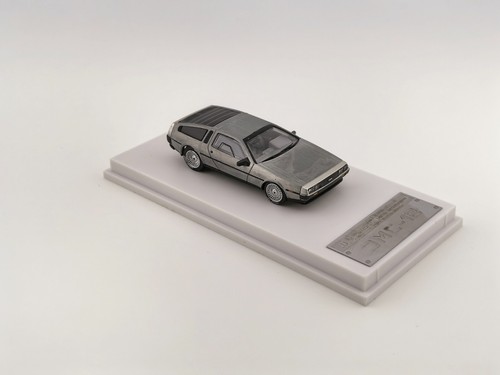 MJ 1:64 DeLorean DMC-12 Back to the Future Time Machine Prototype Car Model - Picture 3 of 8