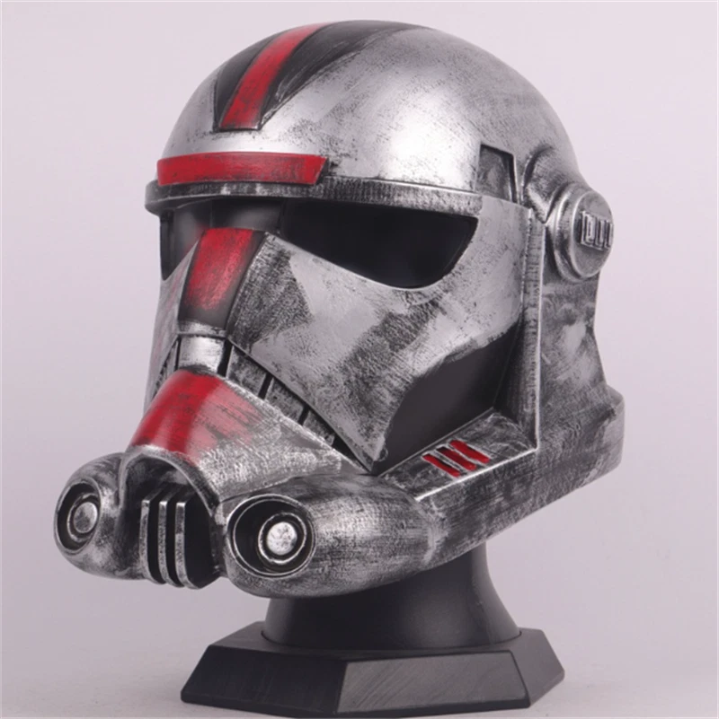 Star Wars Hunters Cosplay Helmet Replica Halloween Prop PVC Full Head Mask - Image 3 of 4