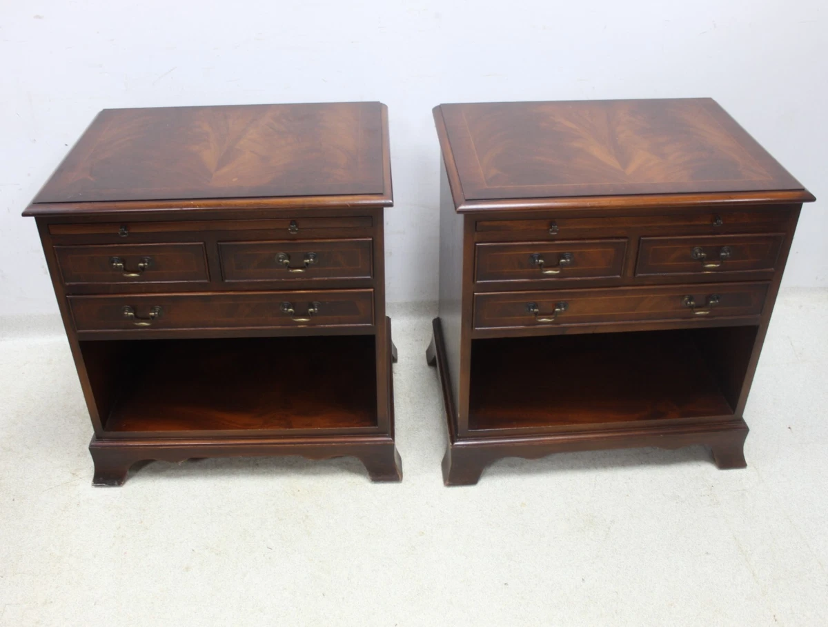 Bedside cabinet with pull out tray deals
