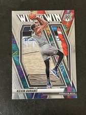 2020-21 Panini Mosaic Basketball #1 Kevin Durant Insert Will To Win Nets