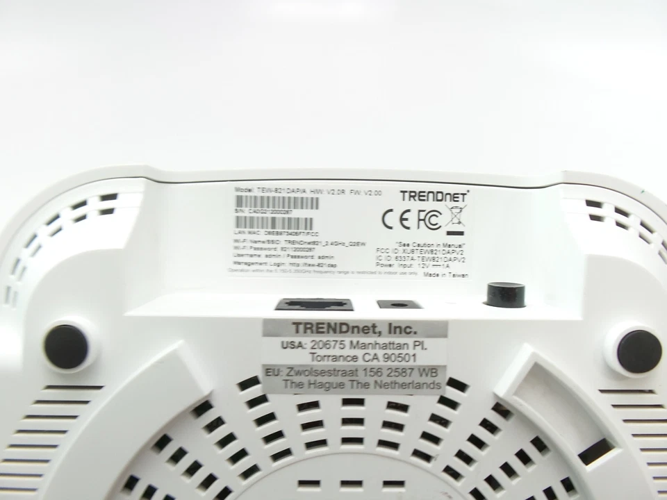 TRENDnet AC1200 Dual Band PoE Access Point, TEW-821DAP, MU-MIMO, 867 Mbps WiFi - Image 3 of 3