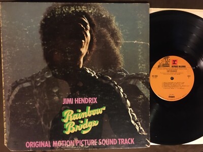 JIMI HENDRIX Rainbow Bridge - Original 1971 Reprise LP Gatefold