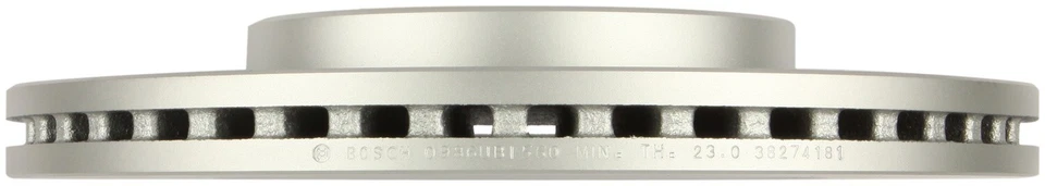 Rotor de freno de disco delantero QuietCast 2011-2015 Chevrolet Volt Bosch 2012 2013 Foto 4 de 4