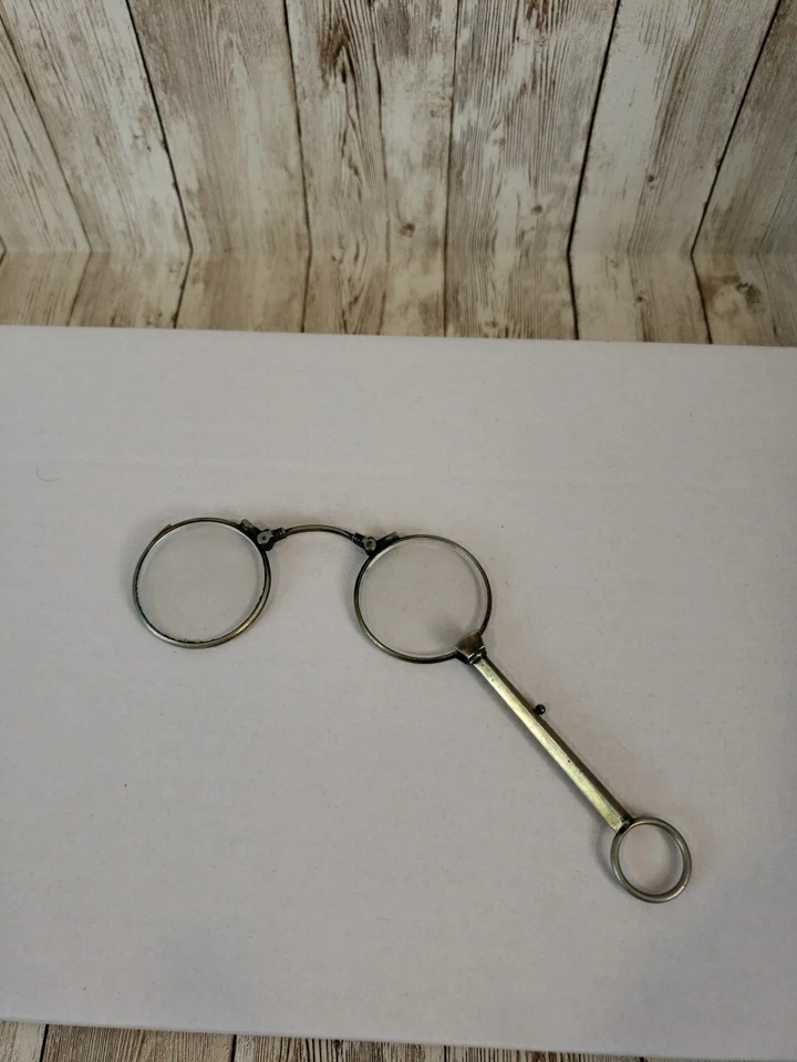 Gafas plegables Lorgnette vintage mecánicas - ¿inoxibles? - Ver vídeo Foto 4 de 4
