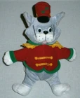 MINT & CLEAN! SNOWDEN & FRIENDS Vintage 1999 MARCHING BAND Gray CAT / PURRFECT!
