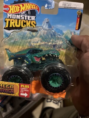 Hot Wheels Monster Trucks Mega Wrex, Plus Connect and Crash 31/75