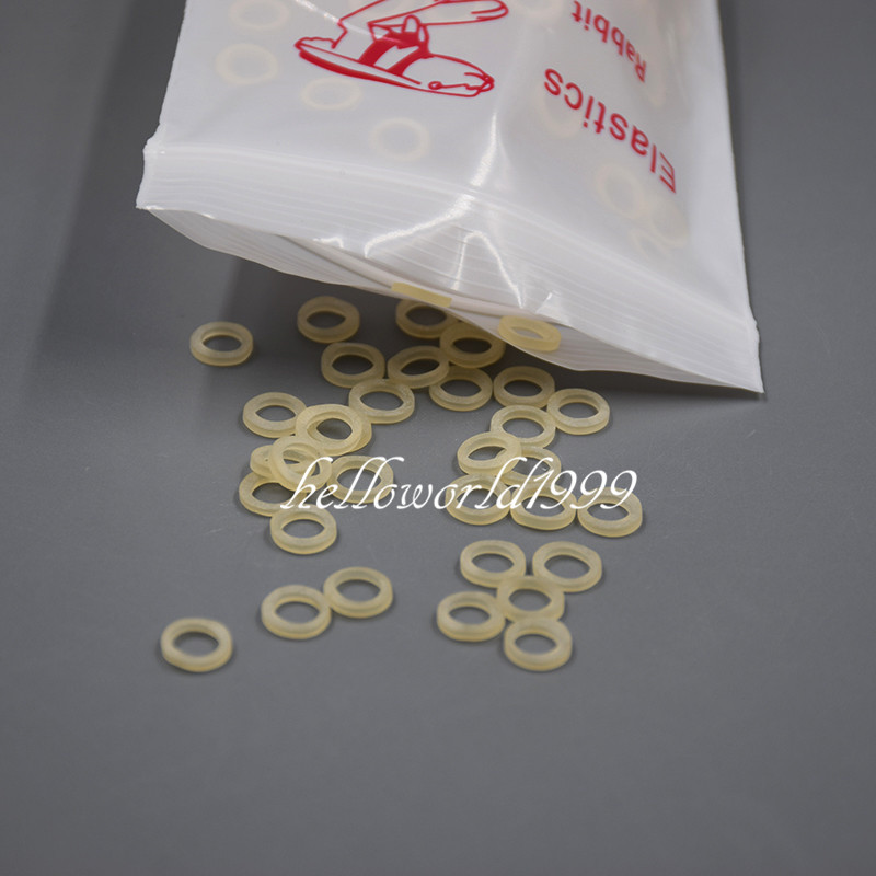 Dental Orthodontic Rubber Bands Elastics Latex Braces Heavy 6.5 Oz 3/16