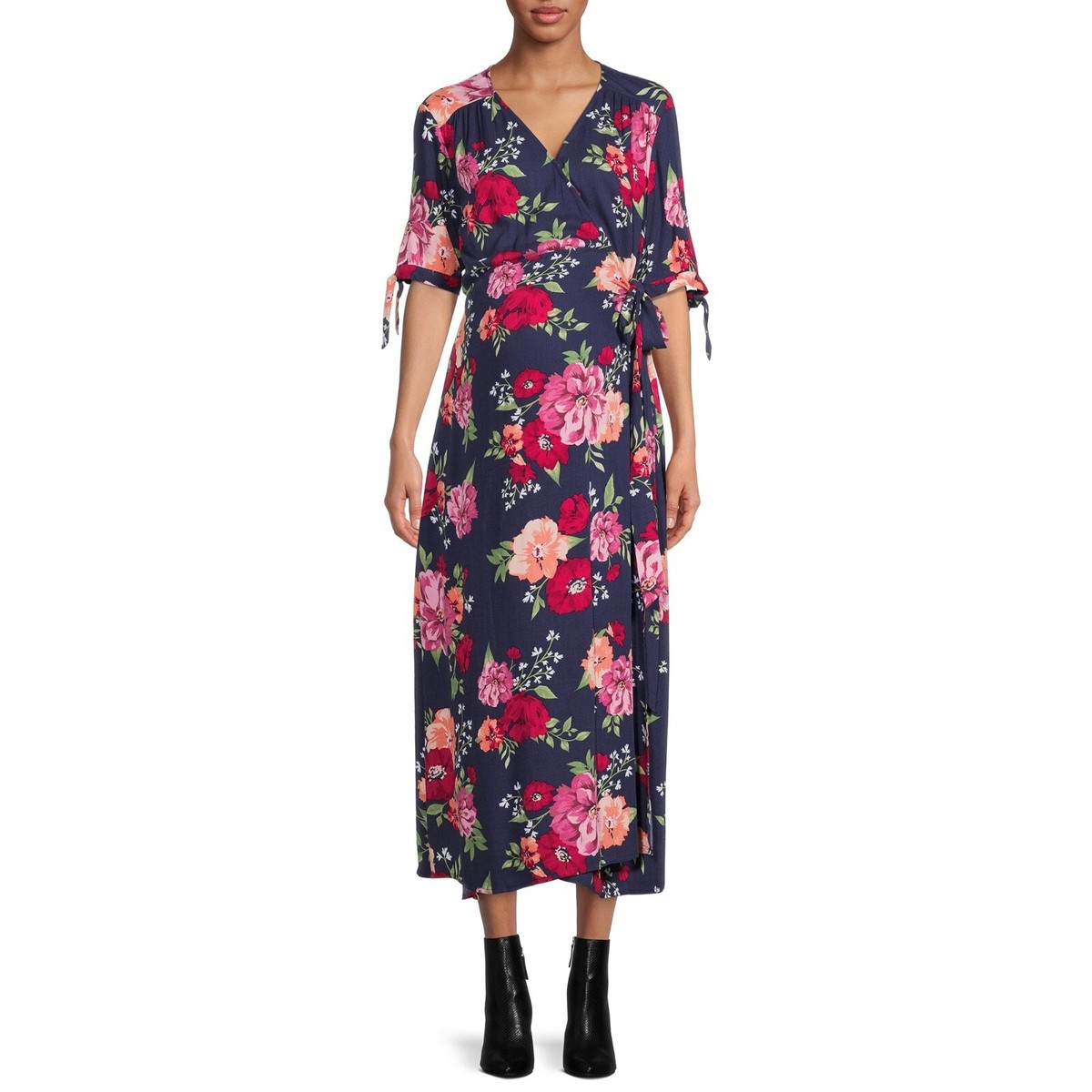 denim sleeveless dress women Lady Black Tie - Midnight Rodeo Denim Midi Dress