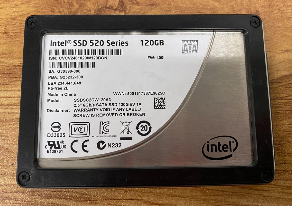 Intel 120 GB Solid State Drives for sale | eBay