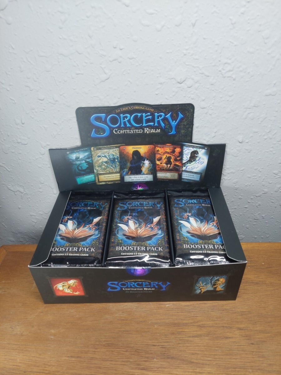 Sorcery Contested Realm TCG Beta Booster Pack New/Factory Sealed