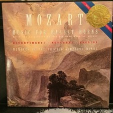 Mozart: Music for Basset Horns : Members Of The Chicago Symphony Winds
