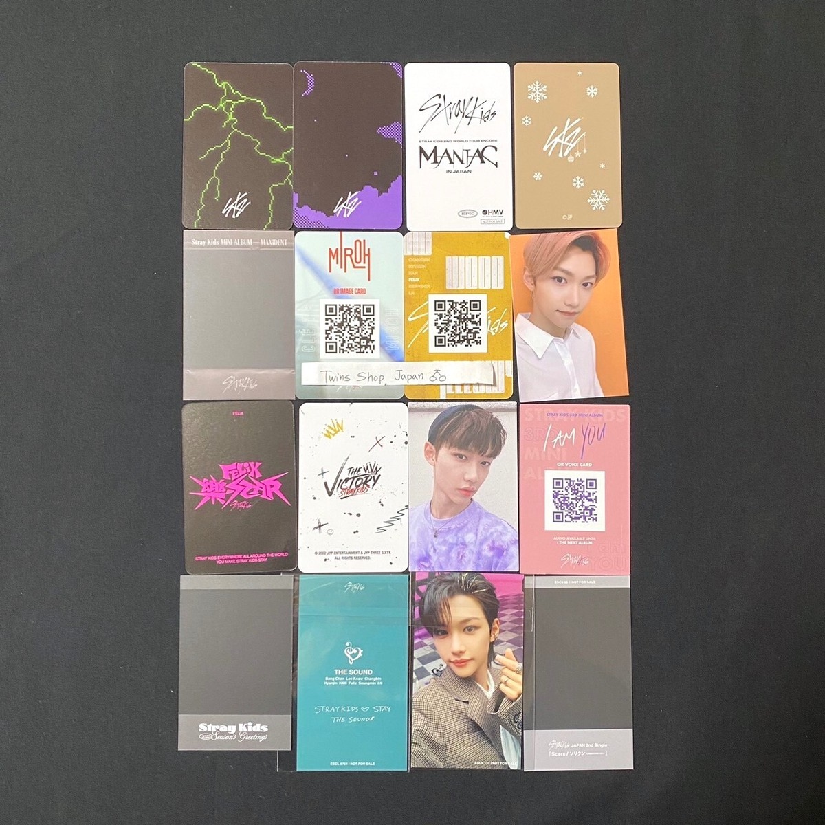 STRAY KIDS Felix Photocard set of 16 NOEASY The Sound Victory GO