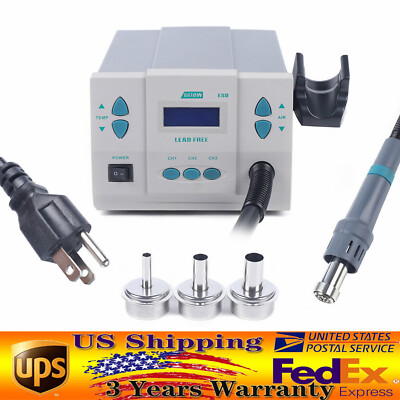 #ad 861DW 1000W Soldering Hot Air Heat Gun Hot Air Rework Station Digital Display $172.40