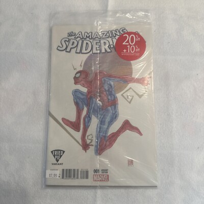 Amazing Spider-Man v4 #1 Fried Pie Variant  Brand New Still I m Plastic :Sealed