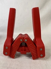 Red Bottle Capper Soda Beer Cap Home Brew  Made in Italy Capping Tool