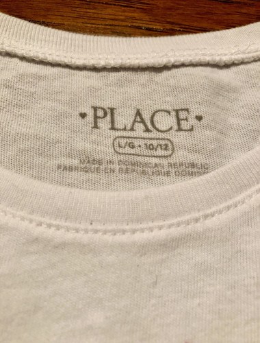 Girl’s Birthday Children's Place Long Sleeve T Shirt Large 10/12 New - Picture 3 of 4