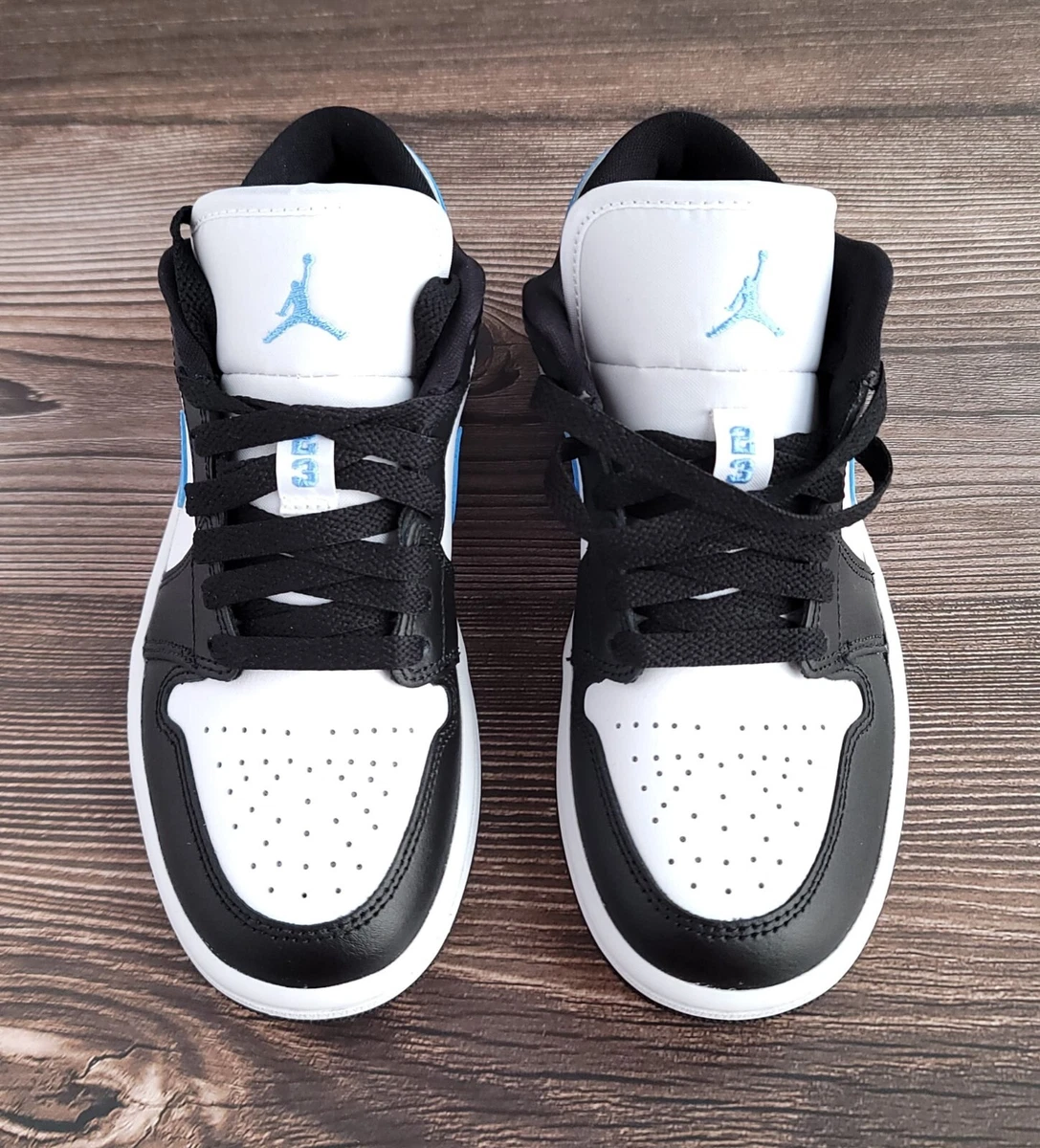 Jordan 1 Low Black University Blue W for sale | eBay