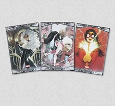 Topps Marvel Collect Women of Marvel 24 S7 - 3 Card Black Rare Set [Digital]