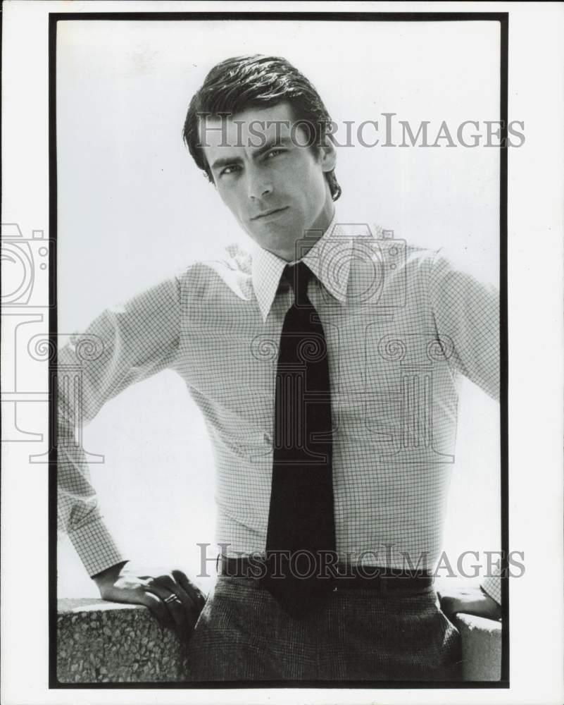 1973 Stampa Foto Uomo Modelli Yves Saint Laurent Camicia a Loews Montecarlo