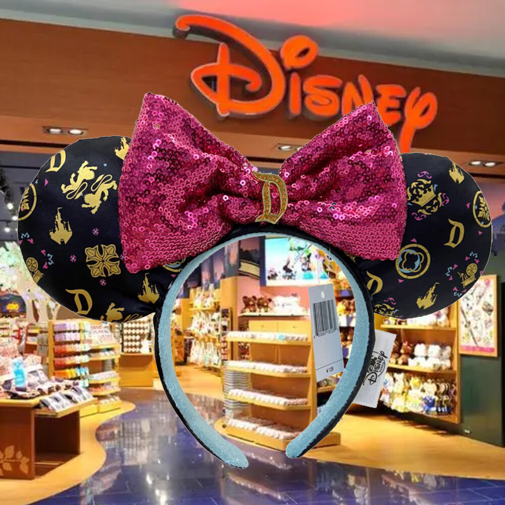 Disneyland Resort 2024 Sleeping Beauty Ears Sequin Bow  display picture 3