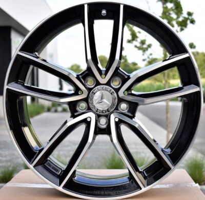 4 Jantes 17 Pouces Style Pack Sport Mercedes Classe A B C CLA GLA GLC - Neuf