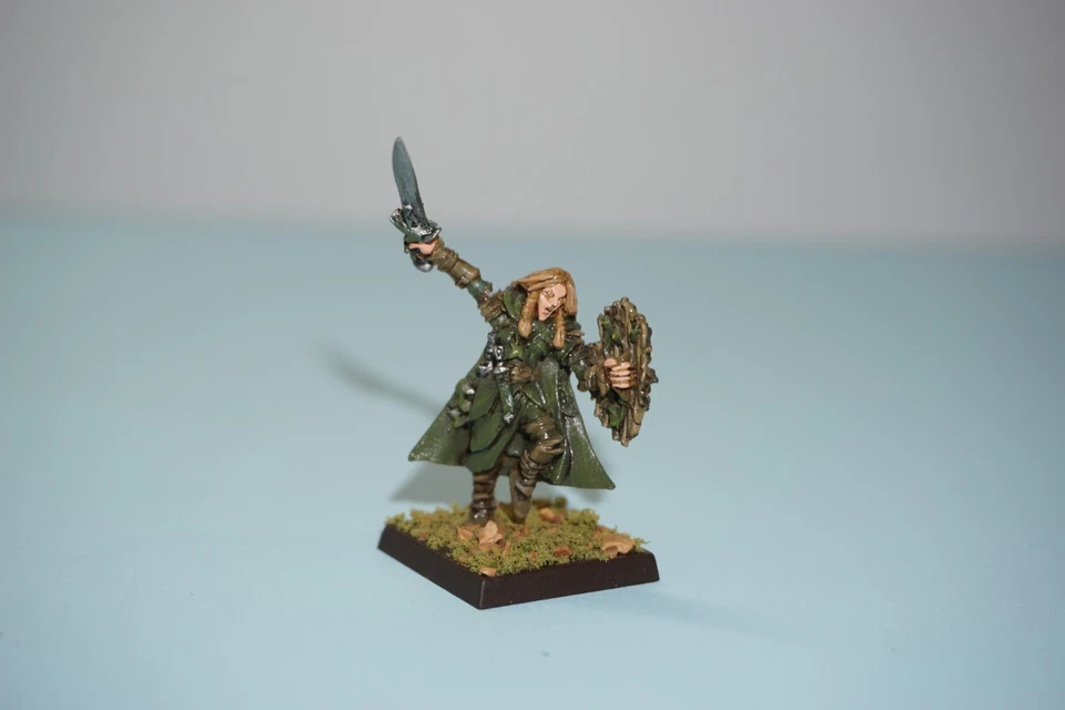 Warhammer Fantasy Wood Elves Hero Lord - Metal Mage - Image 2 of 3