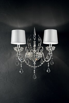 Swarovski Kristall Wandlampe, 1960er Bei Kaufen