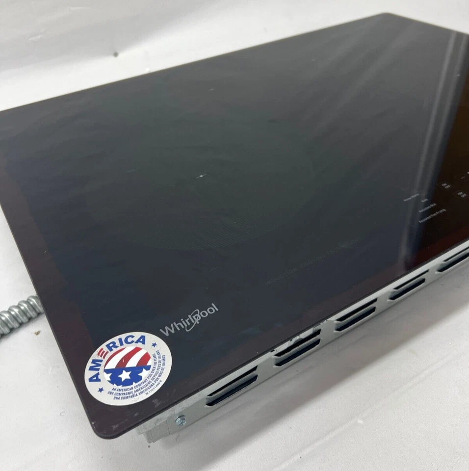 Whirlpool WCI55US0JB 30" Placa de Inducción Eléctrica Incorporada con 4 Elementos Negra Foto 4 de 4