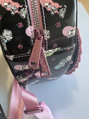 Loungefly Valfre Art Double Heart AOP Cosplay Mini Backpack  display picture 1