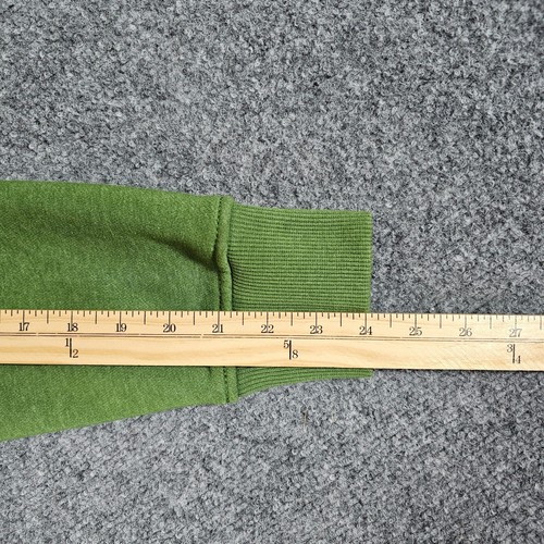 Carhartt Relaxed Fit Pullover Sweatshirt Hoodie Forest Green Youth Size S(4-6) - Picture 7 of 7