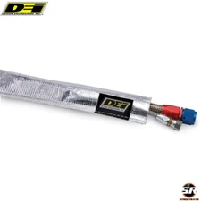DEI 010420 Heat Sheath Aluminized Sleeving 1-1/2" x 36" Wire & Hose Shielding