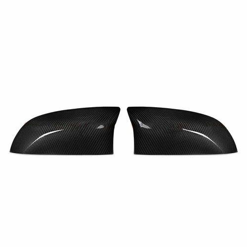 Cubierta de espejo de fibra de carbono seca para BMW X5M F85 X6M F86 2015-18 SUV reemplazar A - Imagen 5 de 5