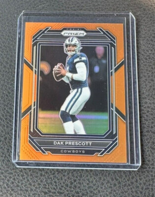 2022 Panini Prizm Dak Prescott Orange Prizm 048/249