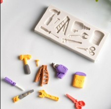 Silicone Tools Hammer Fondant Icing Mould sugar craft cake top Chocolate  Mold