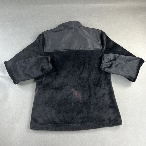 Fila Sport Jacket Large 14 Black Youth Girl Full Zip Athletic Used Stain #92 - Picture 5 of 14