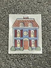 Rare Vintage RALang Classic House Sticker Sheet