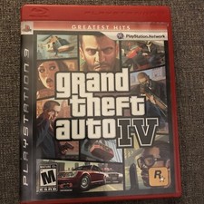 Sony Playstation 3 PS3 Greatest Hits Grand Theft Auto IV 4 (2008) Used No Manual