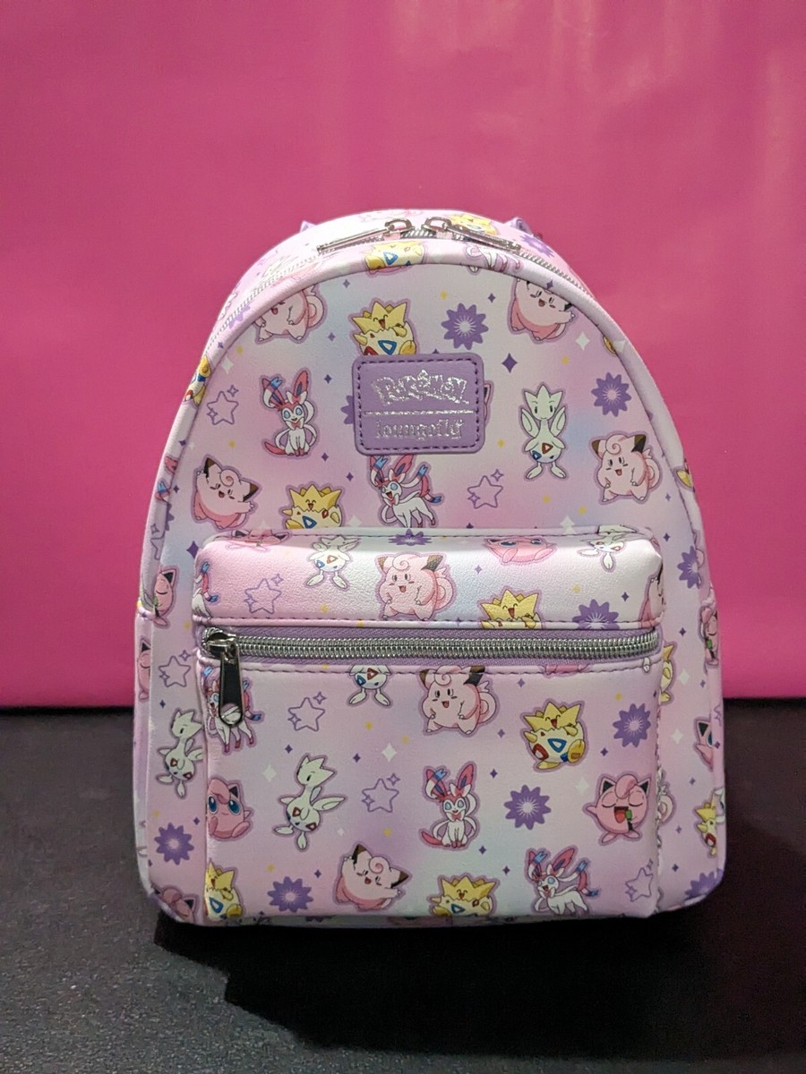 Loungefly Pokemon Fairy-Type Mini Backpack | eBay