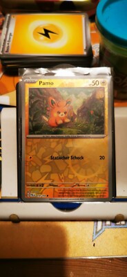 Pokemon Pamo 074/193 Entwicklungen in Paldea Reverse Holo Common DE NM-Mint