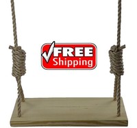 Premium 4 Hole 23.5 Wooden Tree Swing Kids & Adults Wood Patio Outdoors Porch Premium 4 Hole 23.5 Wooden Tree Swing Kids & Adults Wood Patio Outdoors Porch