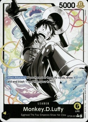 One Piece TCG   Monkey.D.Luffy ST29-001   Alternate Artwork-Leader   ENG/NM