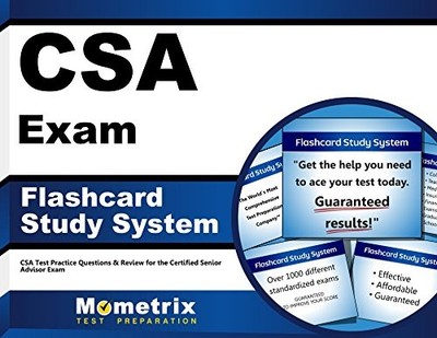 CSA EXAM FLASHCARD STUDY SYSTEM: CSA TEST PRACTICE By Csa Exam Secrets Test Prep