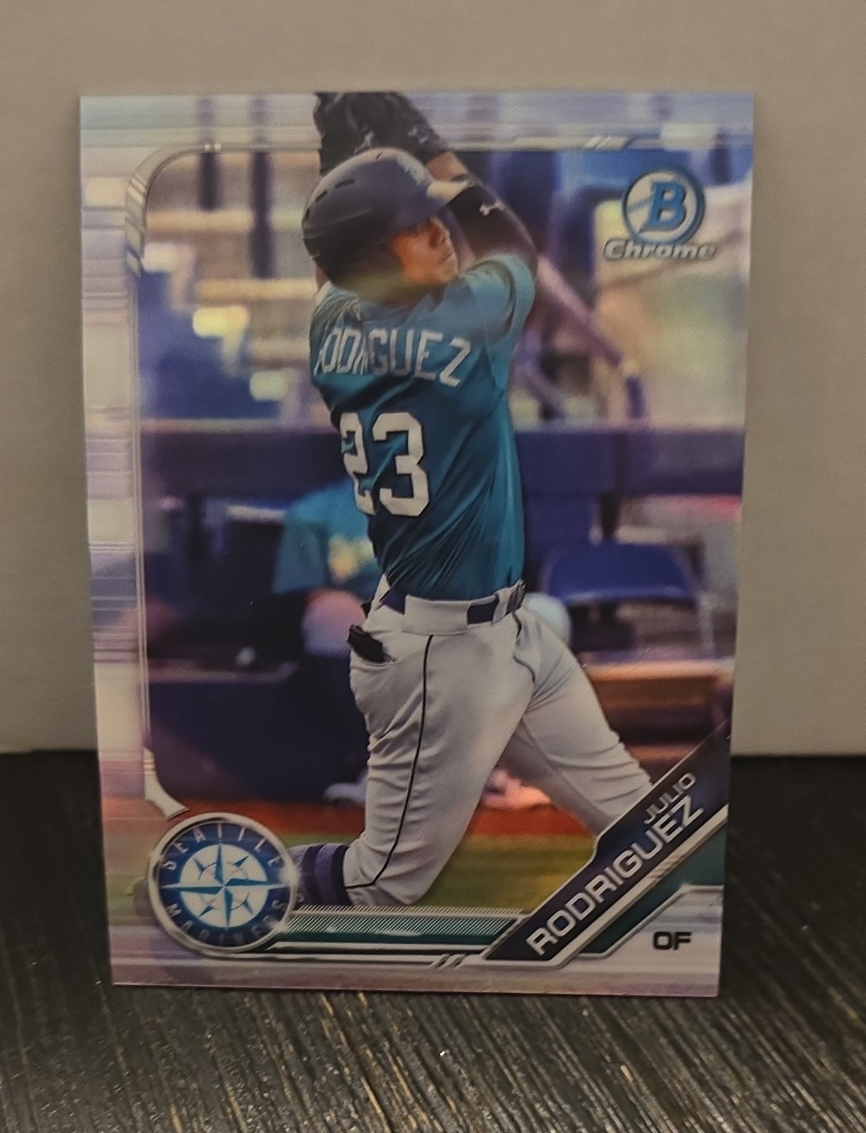 2019 Bowman Draft - Chrome Julio Rodriguez #BDC-60 Refractor (RC)