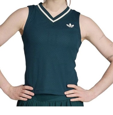 NWT Adidas Womens WOW Pro Tennis Tank Top Women s Large Aurora Ivy MSRP$70