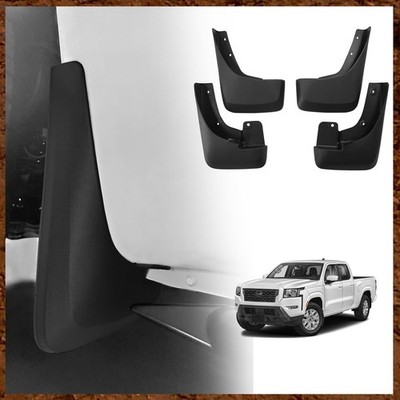 4-Pack Splash Guards Mud Flaps for 2022-2025 Nissan Frontier Front and Rear