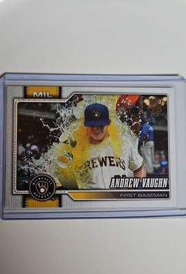 2026 Topps Series 1 - Andrew Vaughn #303 Golden Mirror Image Variations SSP