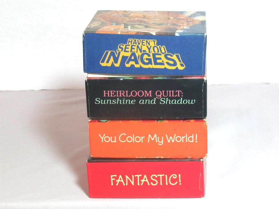 4 Complete Vtg Springbok Mini 70 pc Puzzles Dinosaurs Crayons Quilt Fantastic - Image 4 of 4