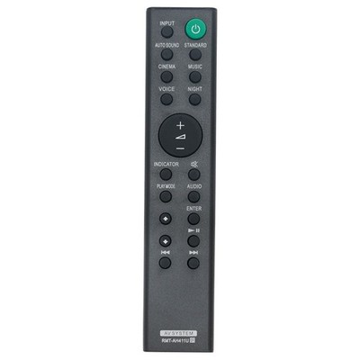 RMT-AH411U Replace Remote Fit for Sony Soundbar RMT-AH410U HT-S100F HT-SF150