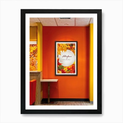 A Seamless Presentation Of Signs Se Framed Wall Art Poster Canvas Print Picture
